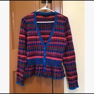 NANETTE LEPORE Wool Cardigan, M