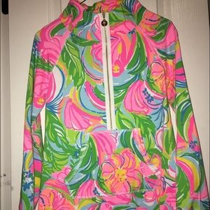 Lilly Pulitzer zip up.