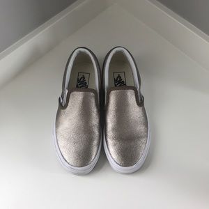 Vans metallic sneakers
