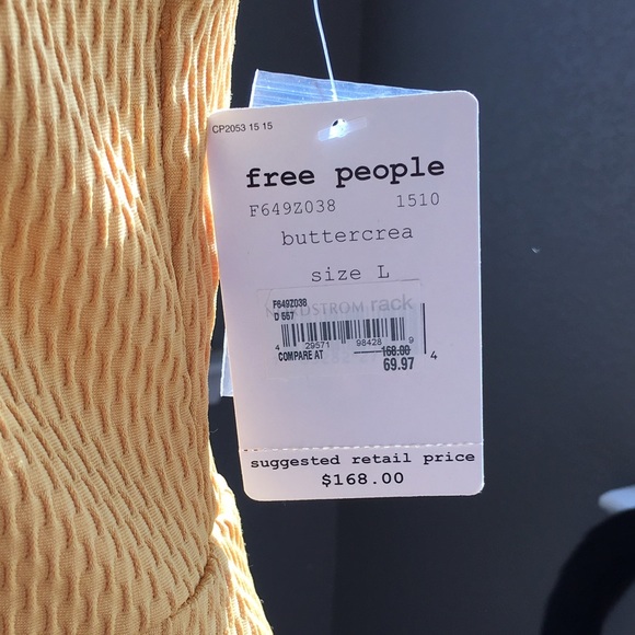 Free People Buttercream Textured Dress - Picture 4 of 4
