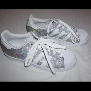 Holographic Adidas Superstar. LIMITED EDITION.
