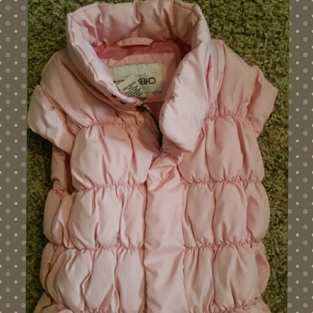 Puffy Pink Vest