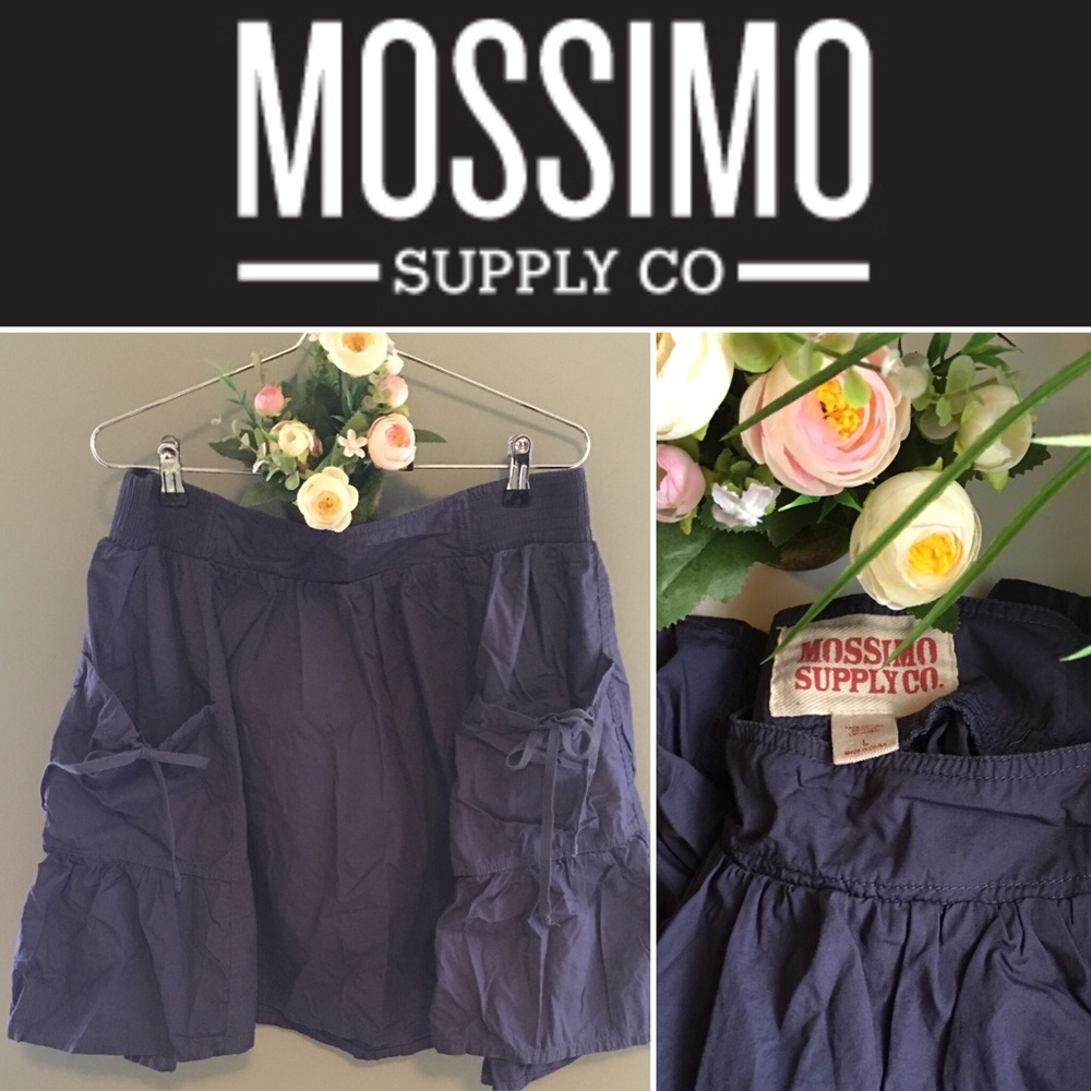 Mossimo Supply Co.- SizeL/ cargo casual skirt.