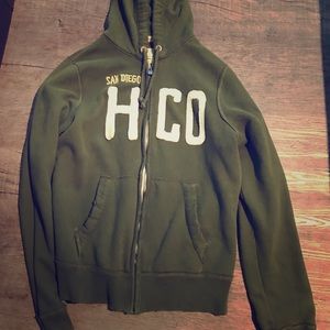 Men's Hollister hoodie zip up