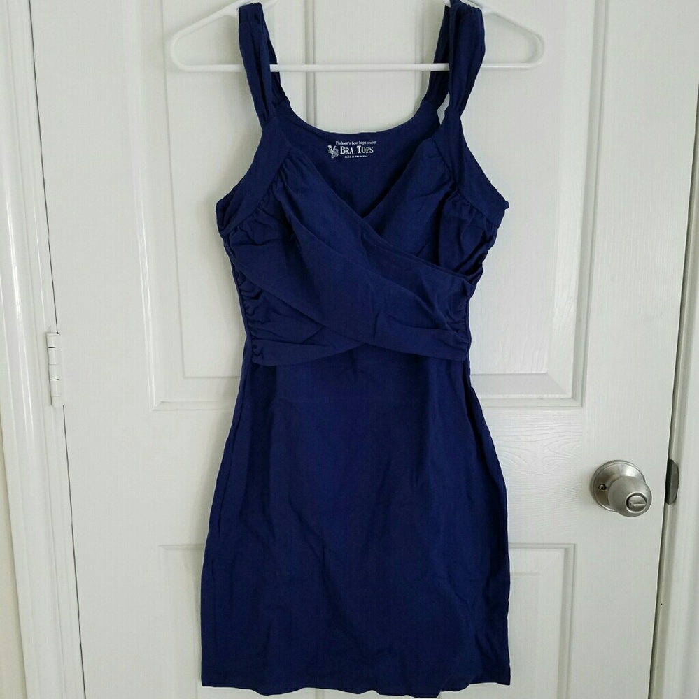 Navy blue dress