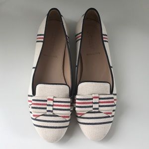 Jcrew loafers with bow detail