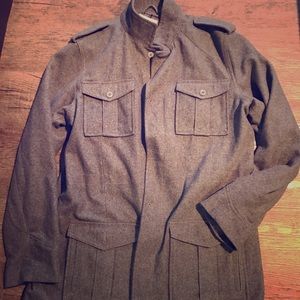 Men's old navy pea coat/military