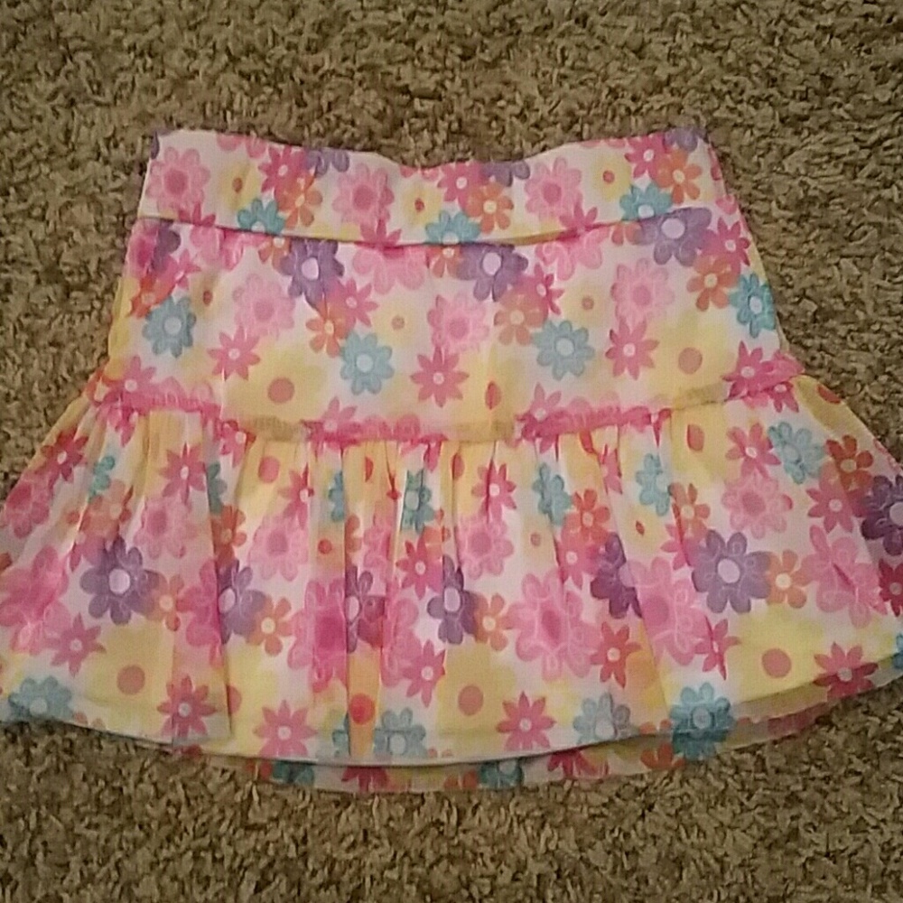 Nickelodeon Colorful Floral Skirt