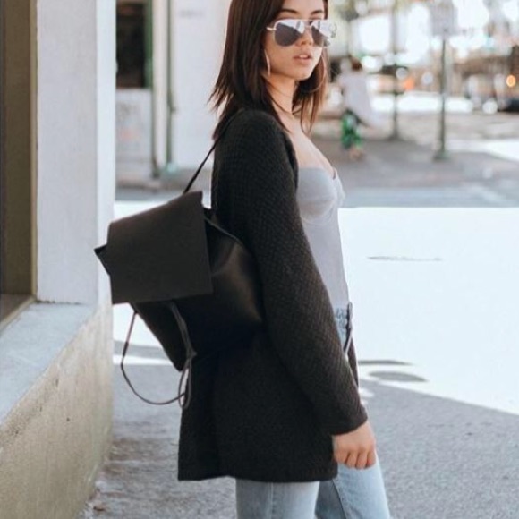 ✨HOST PICK✨FOGGY MORNING CARDIGAN - CHARCOAL BLACK - Picture 4 of 4