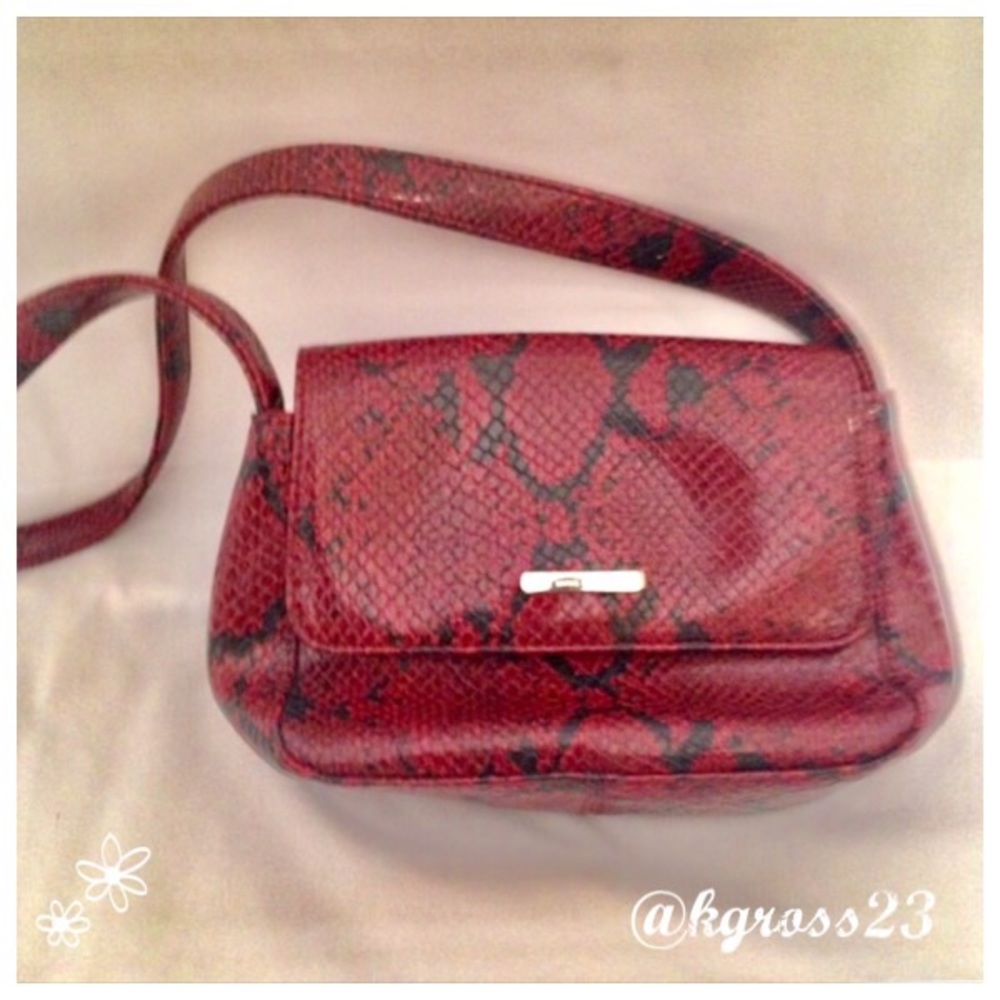 Nine West snake print handbag