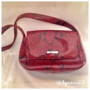 Nine West snake print handbag