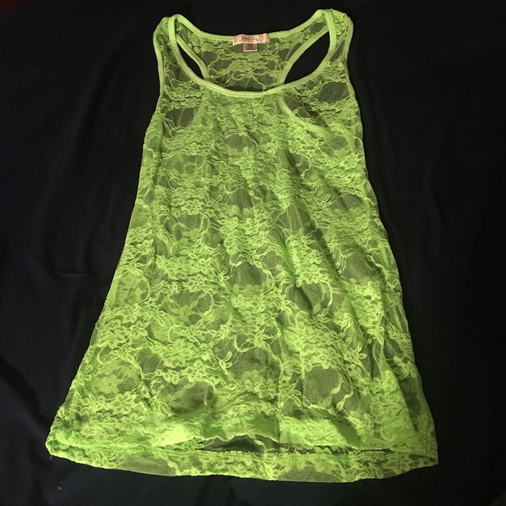 Lace tank