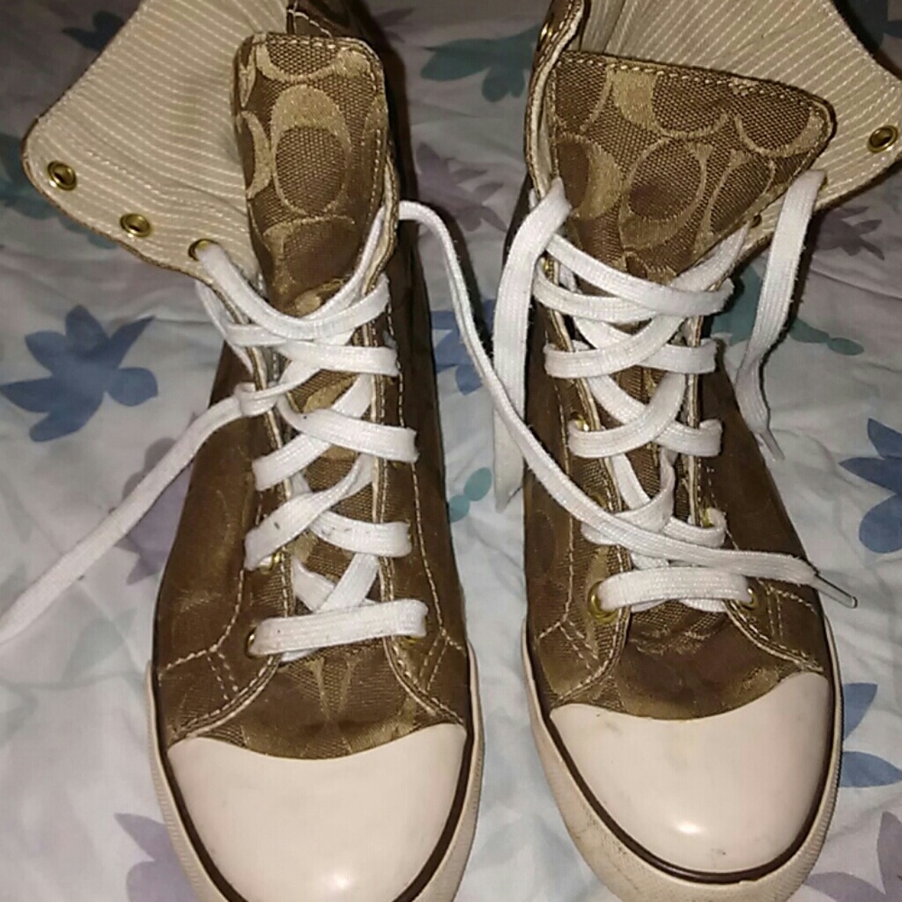 Coach Hi Top Shoes