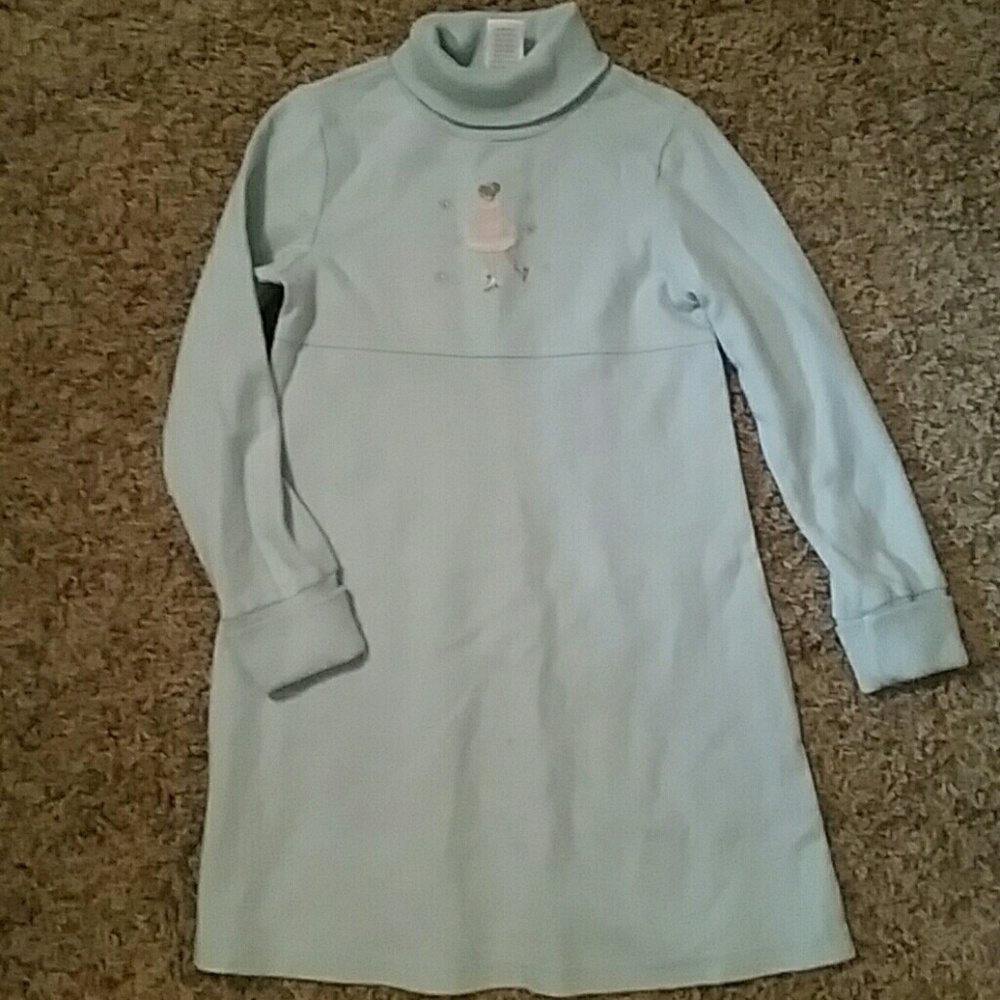 Light Blue Sweater Dress