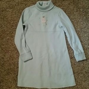 Light Blue Sweater Dress