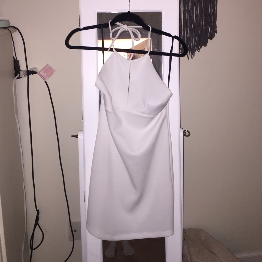White dress