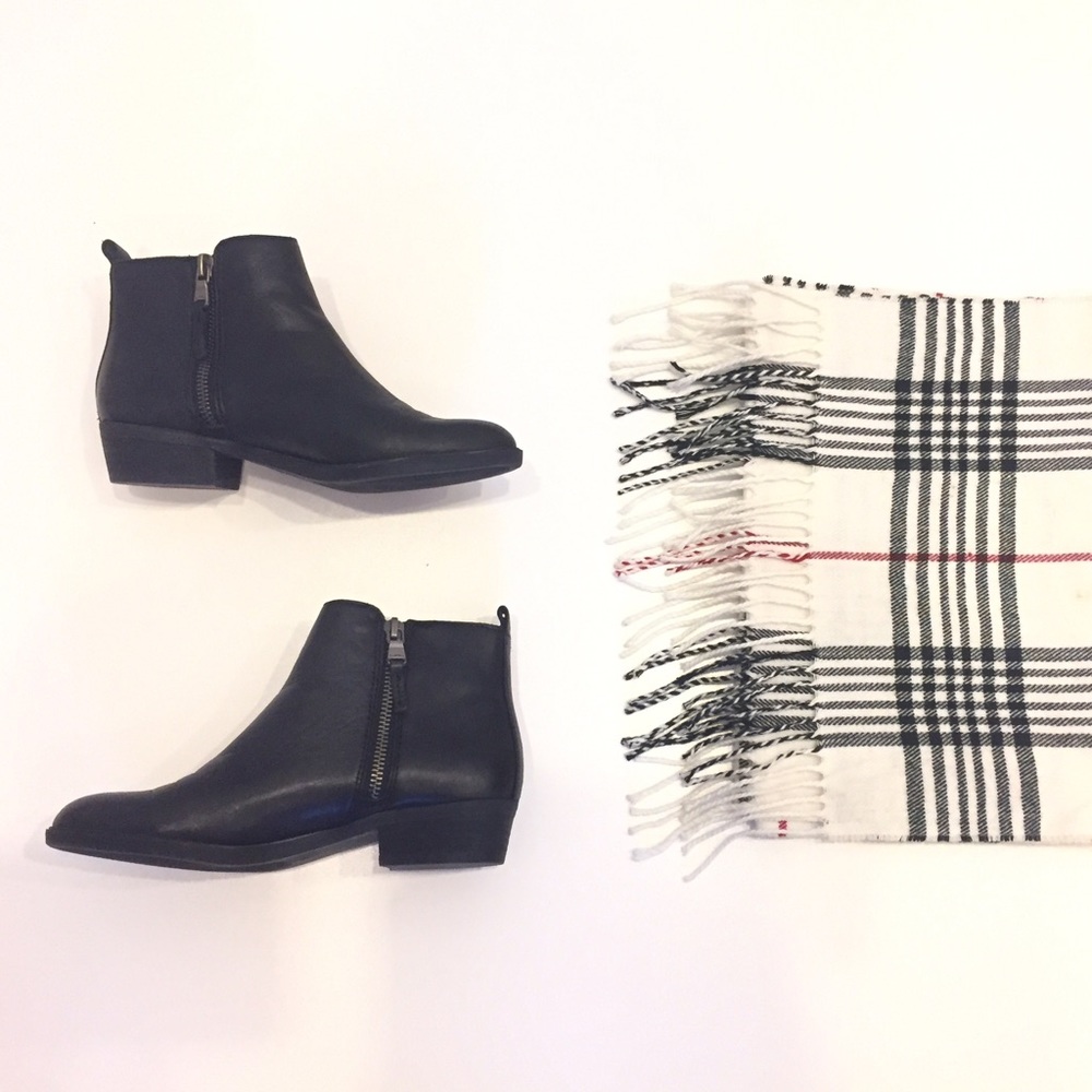 Ralph Lauren Booties & Scarf