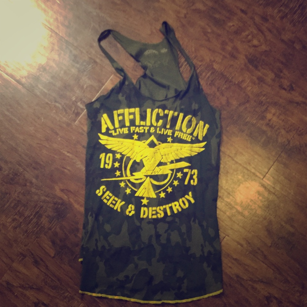 Camo Affliction Tank