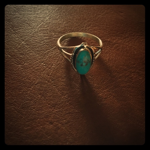 Jewelry - Turquoise Native American Signed Ring 29