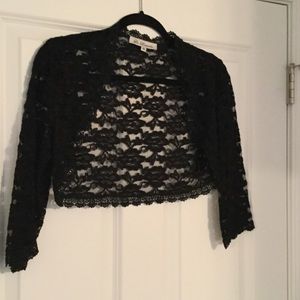 Black Lace Bolero