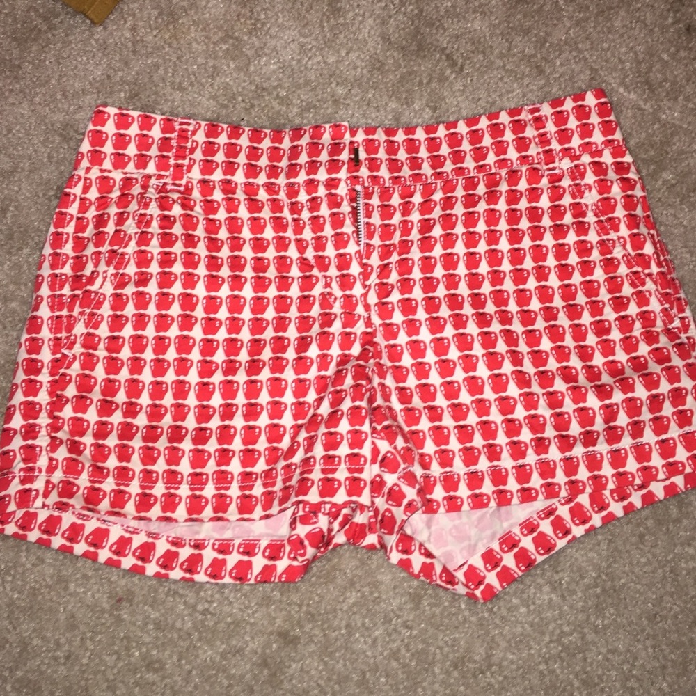 J crew apple shorts