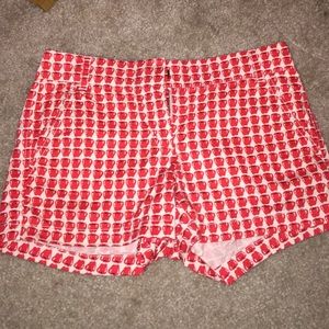 J crew apple shorts
