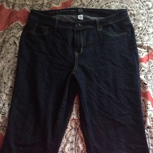 Boot cut jeans from dress barn