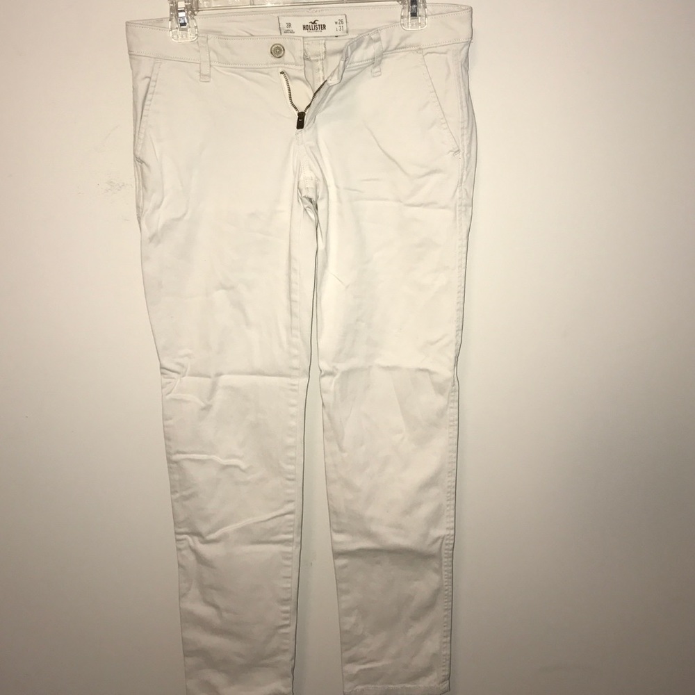 Off white hollister jeans!