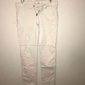 Off white hollister jeans!