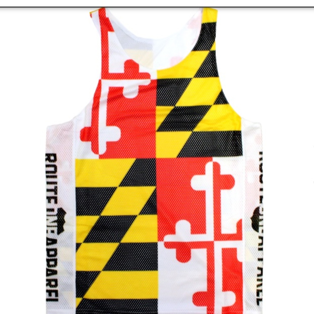 Maryland flag lacrosse pinnie NWOT