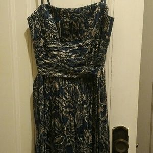 1 DAT LEFT: BCBG floral cocktail dress
