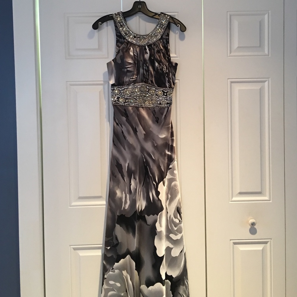 Black and white dress