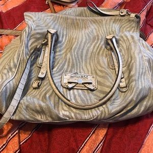 Guess zebra print cross body bag