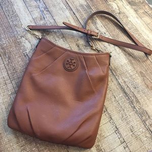 Authentic Tory Butch Brown Cross body Bag
