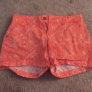 Orange shorts