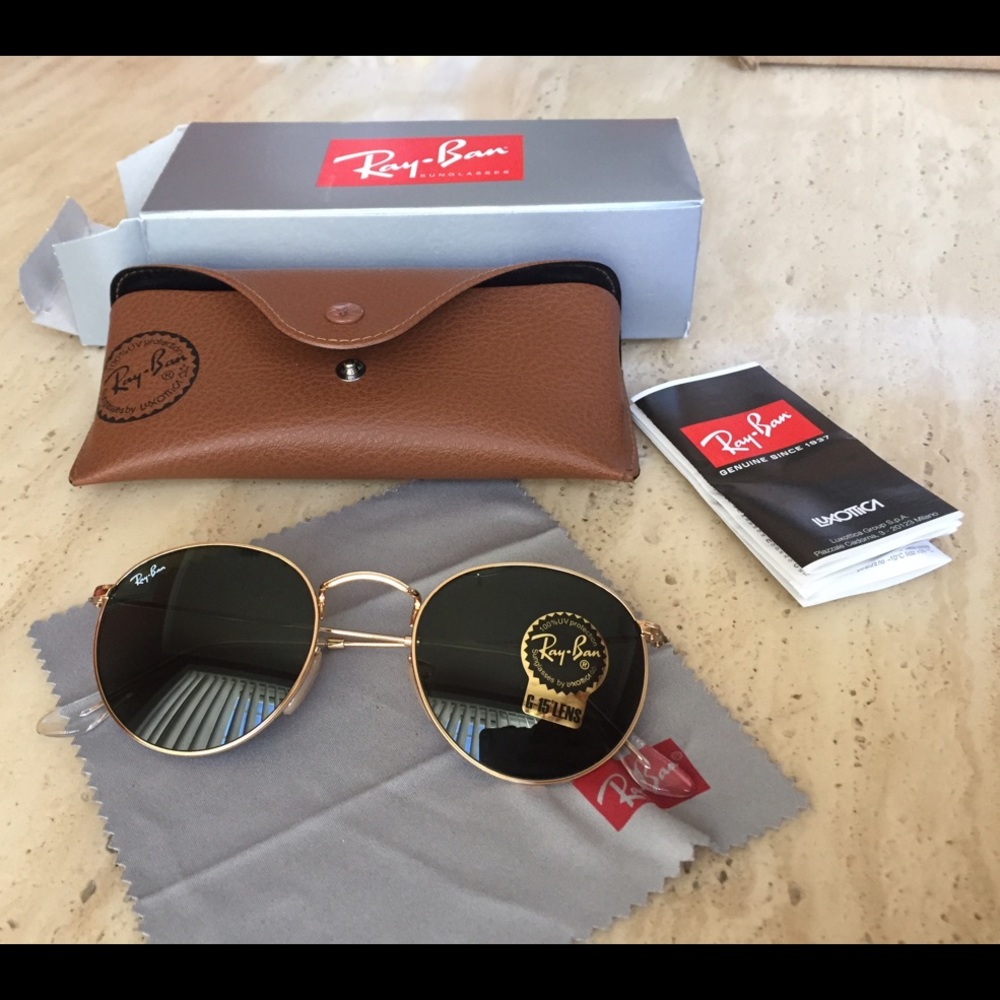 Ray Band G-15 Gold Metal