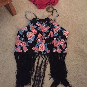 Floral crop fringe