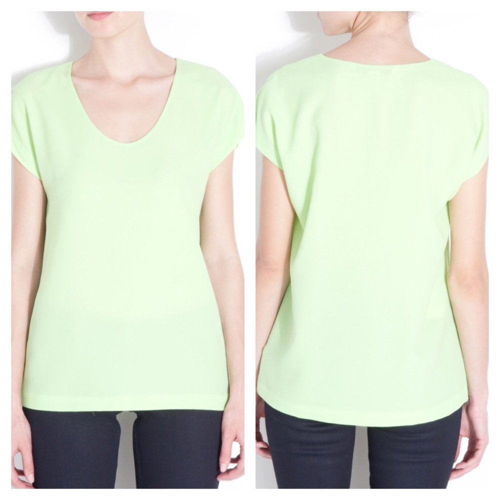 DVF Acedia crepe top size M