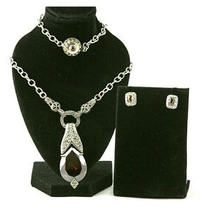 Necklace and Earrings