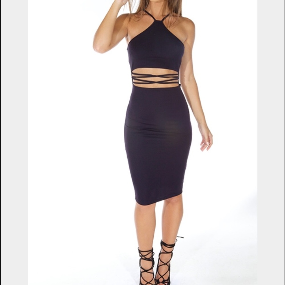 Fall Till Dawn Black Dress
