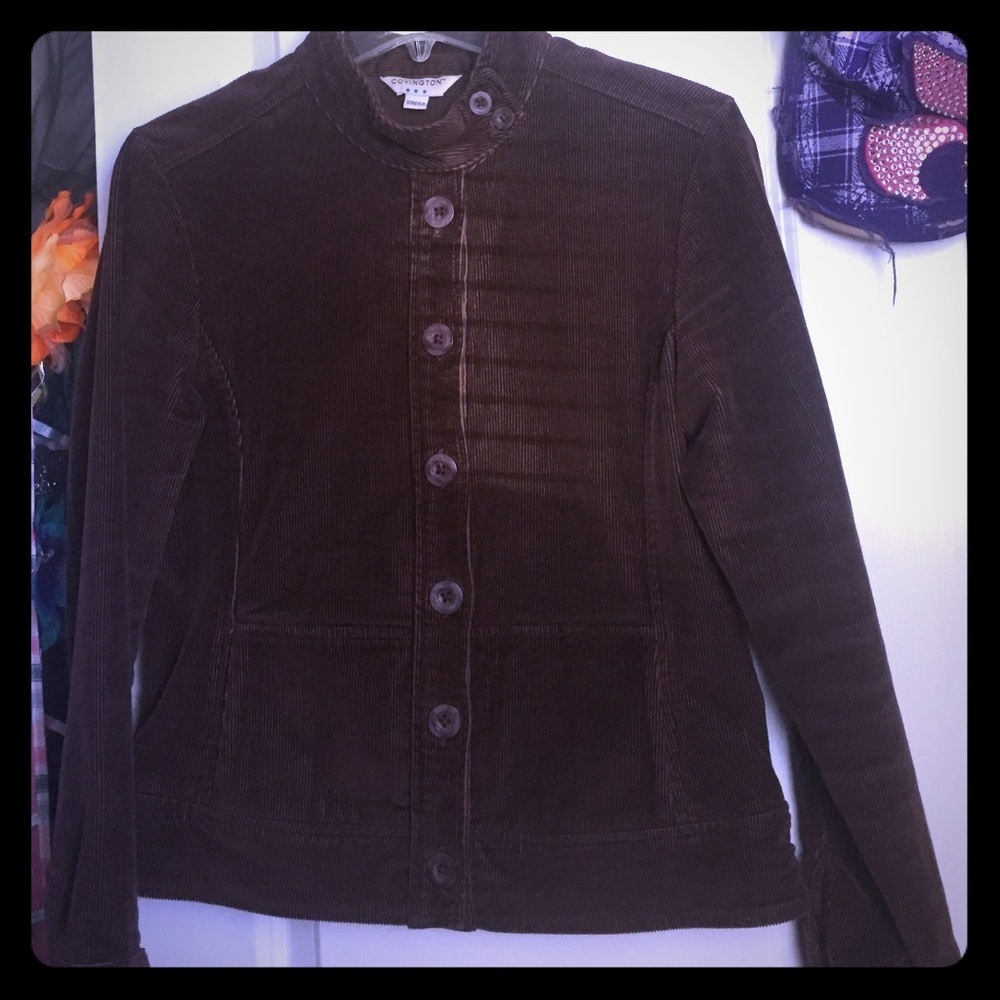 Brown blazer