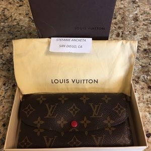 Louis Vuitton Emilie Wallet