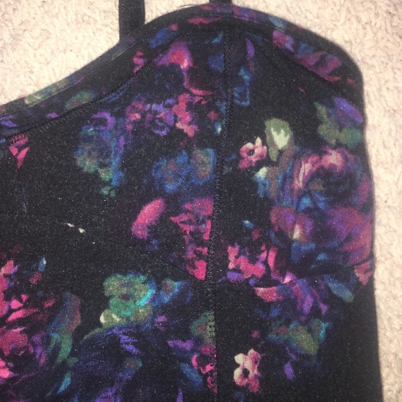 Banded Floral Camisole - Picture 2 of 3