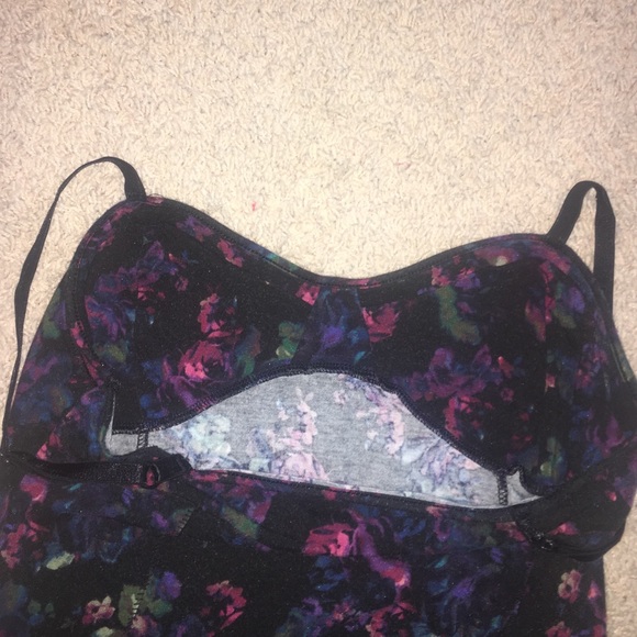 Banded Floral Camisole - Picture 3 of 3