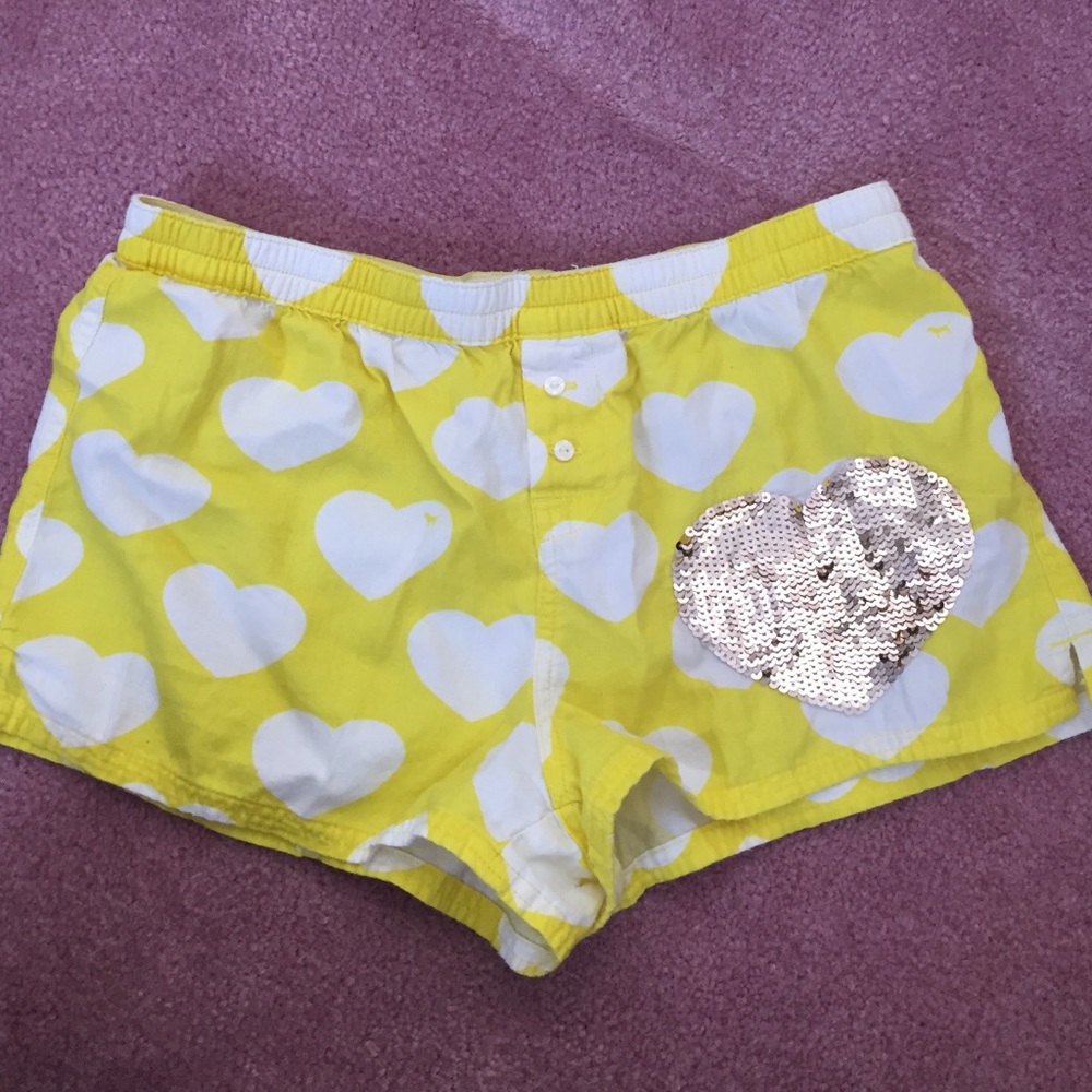 vs PINK pajama shorts