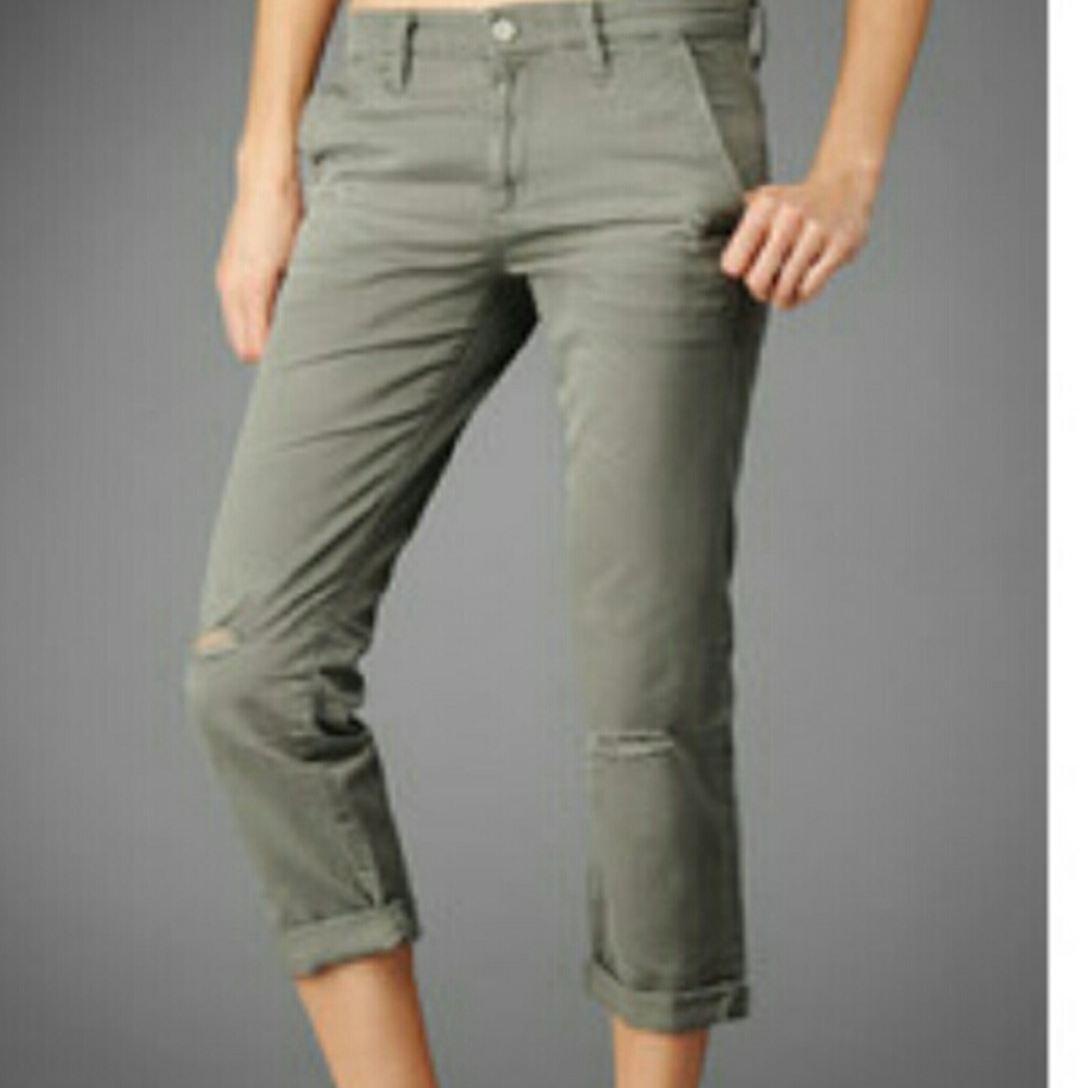 AG Adriano Goldschmied boyfriend  khaki size 30