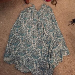 Paisley print dress