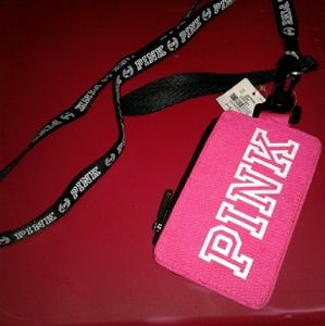 VS PINK LANYARD