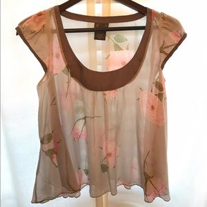 Anthropologie Fei Silk Blouse