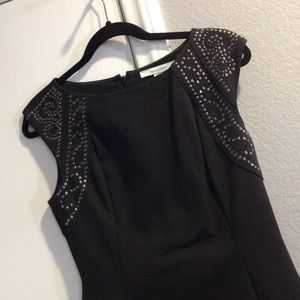 Black Max and Cleo dress with studs size 8